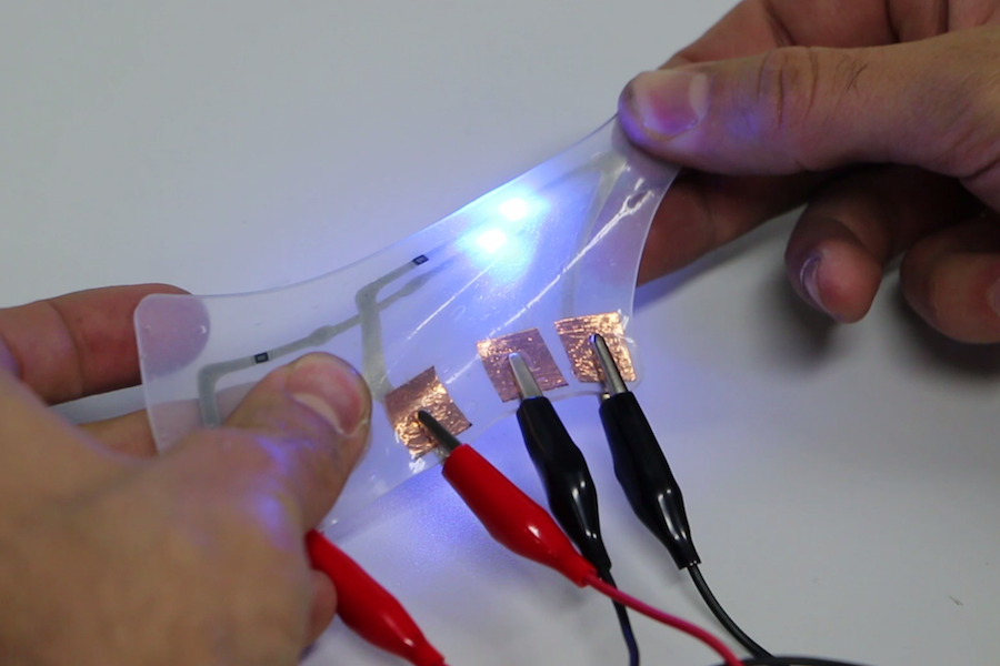 CS/MADD Center Workshop Introduces DIY Soft, Stretchable Electronics