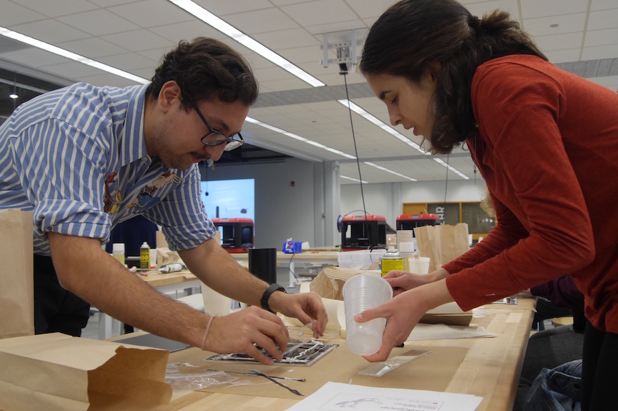 CS/MADD Center Workshop Introduces DIY Soft, Stretchable Electronics