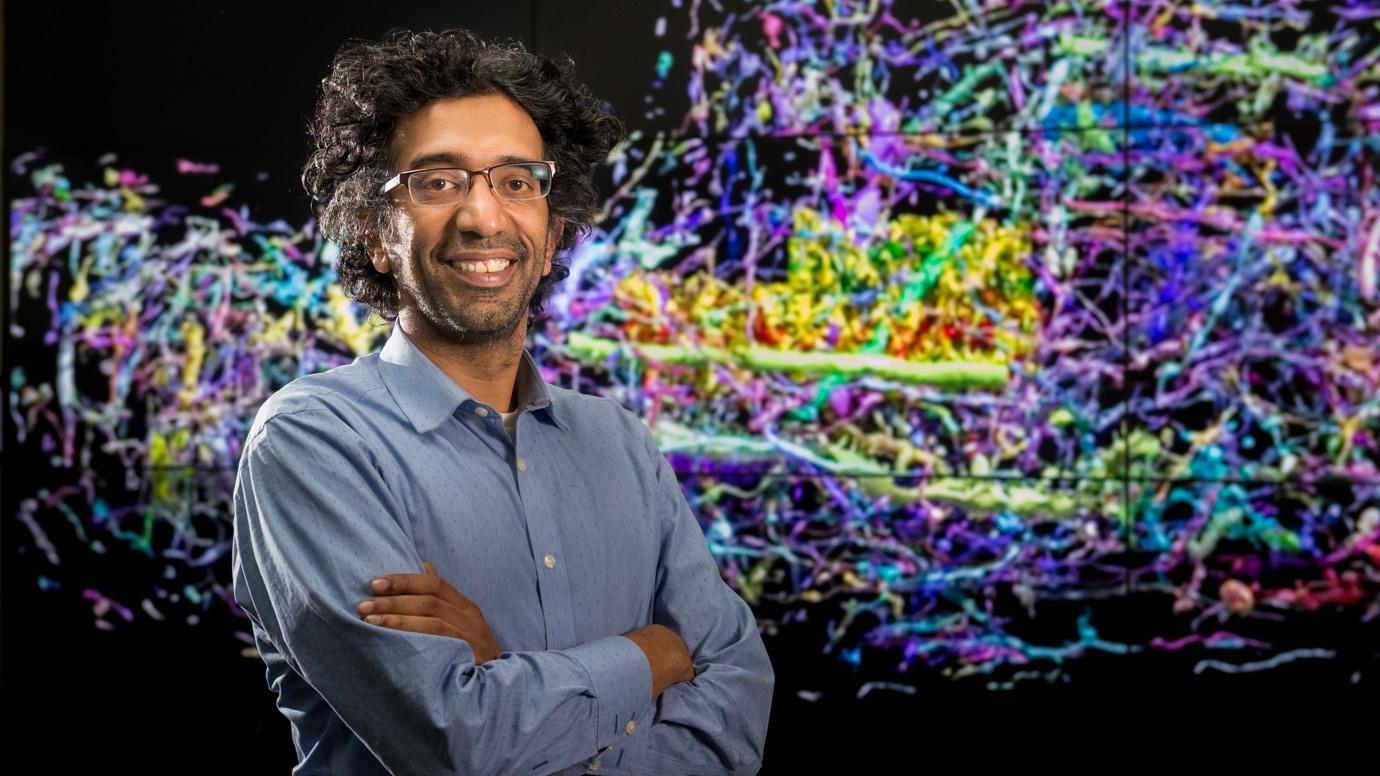 Asst. Prof. Narayanan “Bobby” Kasthuri is one of several research partners who will use Globus Automate in their scientific workflow. Photo by Mark Lopez/Argonne National Laboratory