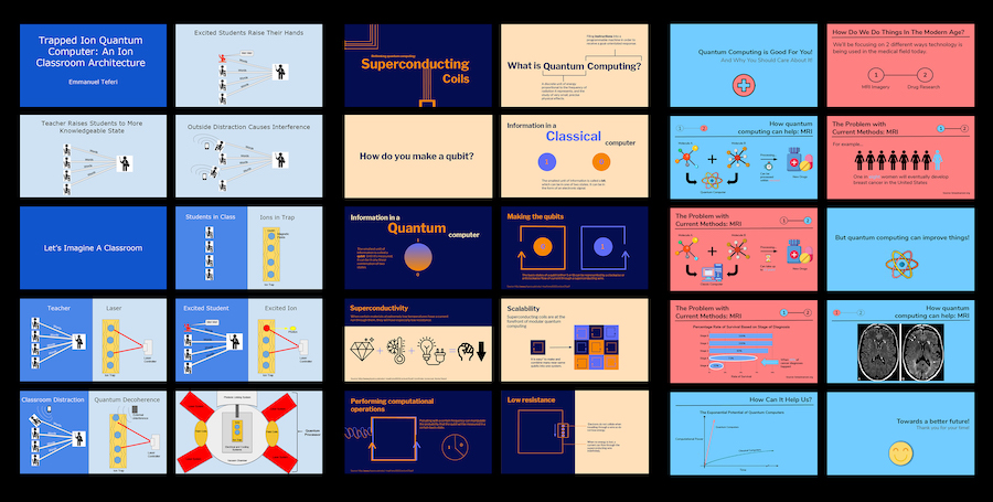 Quantum Computing + Information Design + NYSCI = Design for Understanding